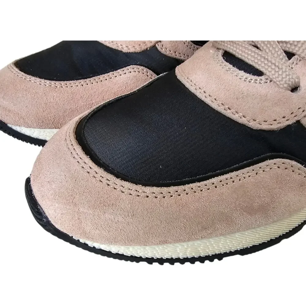 Voile Blanche Julia Power‎ Sneaker Suede Washed Fabric Pink Grey Size 41/US 11